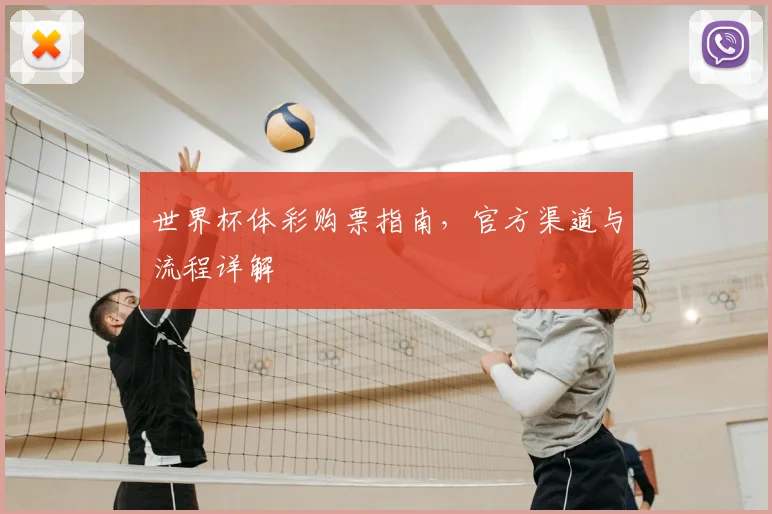 世界杯体彩购票指南，官方渠道与流程详解