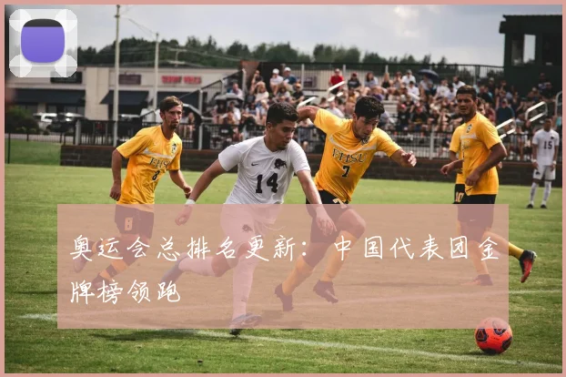 奥运会总排名更新:中国代表团金牌榜领跑